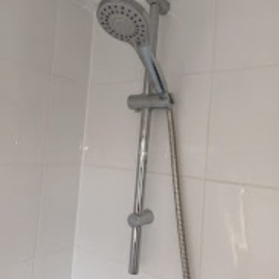 Shower riser rail